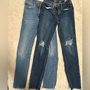 Old Navy Blue Rockstar Jeggings